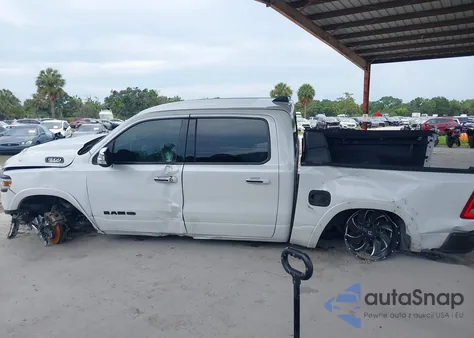 2020 Ram 1500 Laramie Longhorn 4X4 5'7 Box from USA, damaged, VIN 1C6SRFKT2LN414209